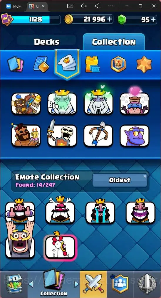 Clash Royale Accounts Global |CL 1128|KTL 12|Trophy 7243|115 Cards|5 Cha image 14