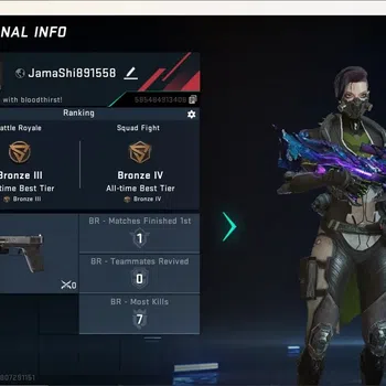 Blood Strike Accounts Rare Skin ASIA|1 Eternal Gun: Kala - Whsiper| 1 Name-Changing Card|Check SS BS2431B