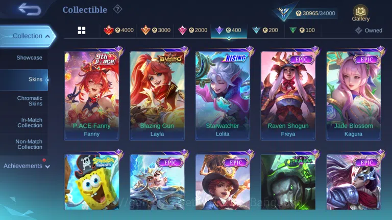 Mobile Legends: Bang Bang Accounts Hero 115 | skin 152|cc natalia | lightborn granger image 12