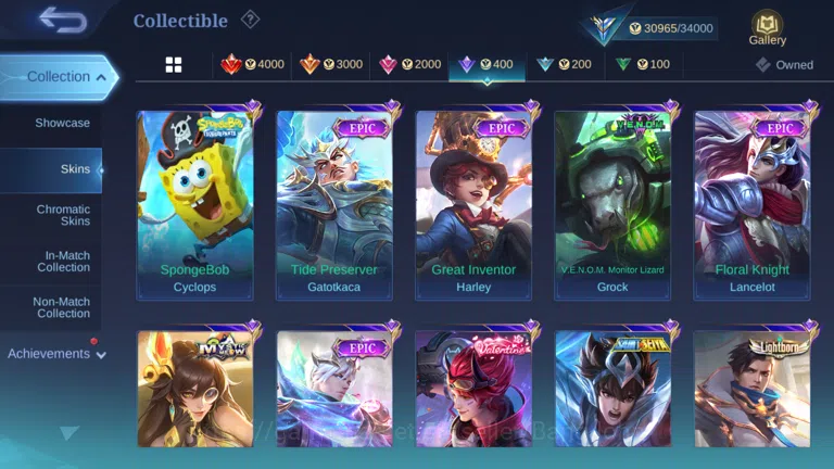 Mobile Legends: Bang Bang Accounts Hero 115 | skin 152|cc natalia | lightborn granger image 13