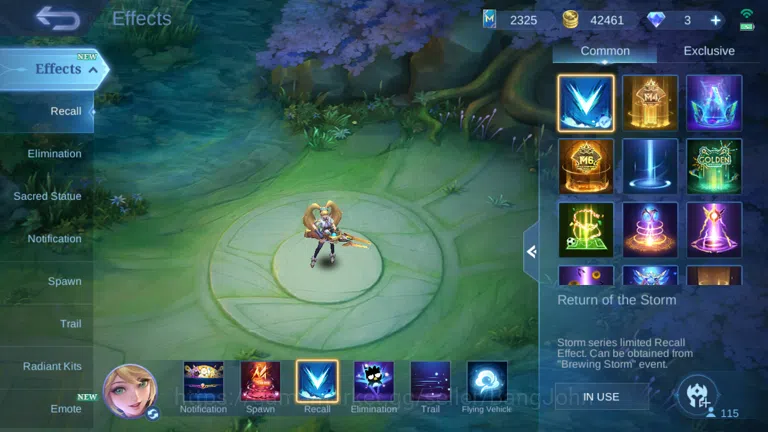 Mobile Legends: Bang Bang Accounts Hero 115 | skin 152|cc natalia | lightborn granger image 5