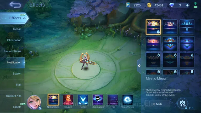 Mobile Legends: Bang Bang Accounts Hero 115 | skin 152|cc natalia | lightborn granger image 7