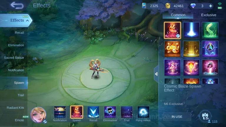 Mobile Legends: Bang Bang Accounts Hero 115 | skin 152|cc natalia | lightborn granger image 8