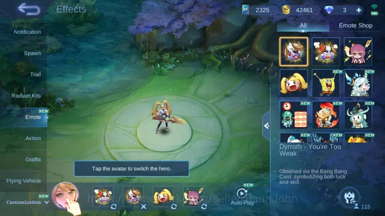Mobile Legends: Bang Bang Accounts Hero 115 | skin 152|cc natalia | lightborn granger image 9