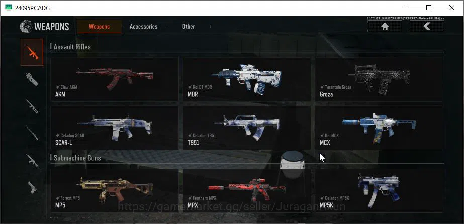 Arena Breakout Accounts Mid-Tier [MOBILE] Lv30|SV 20M|CV 16M|Koi MDR, Koi MCX, Feather MPX,KOI LR DMR,Etc|Many Skin|CN 4