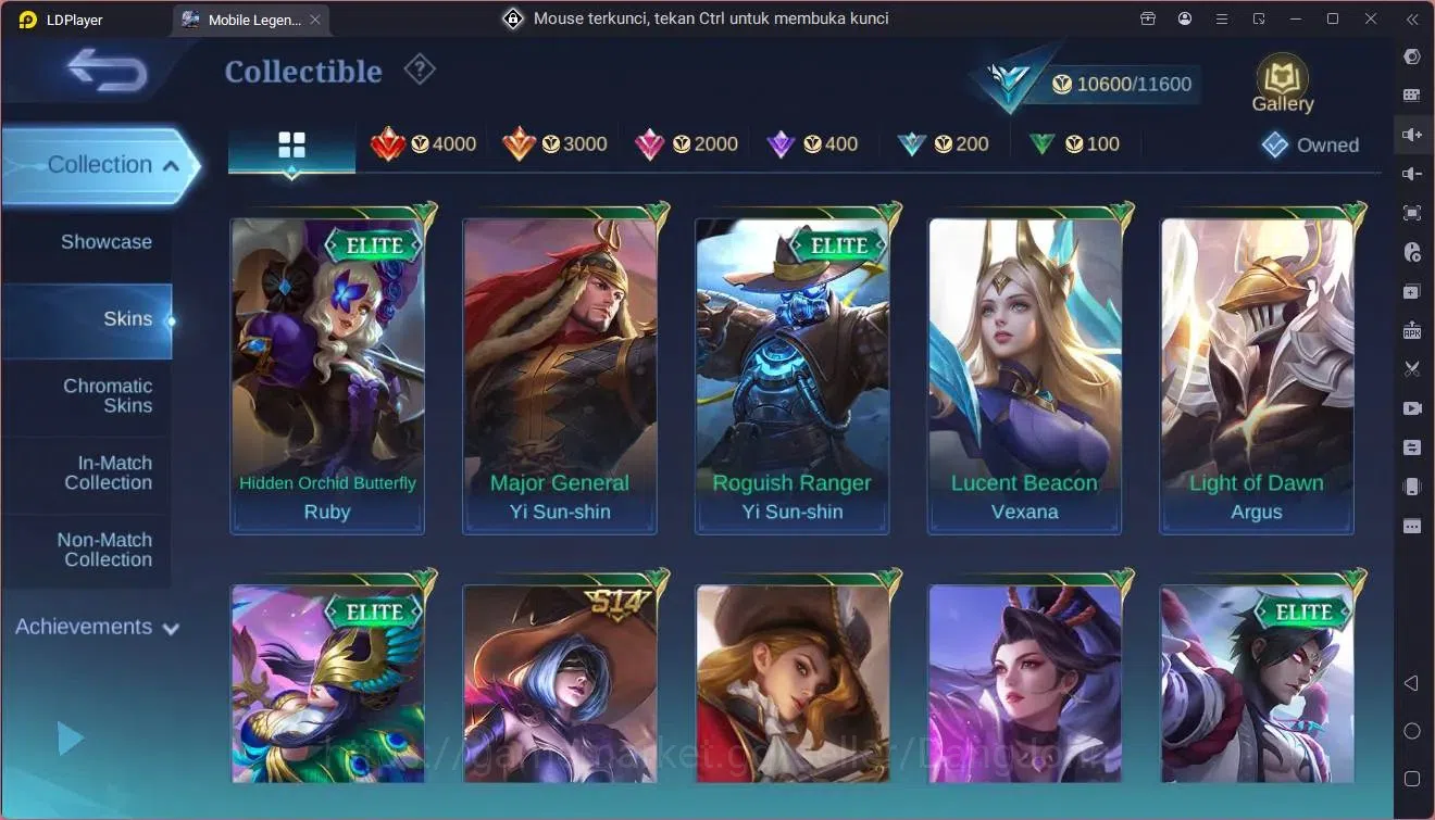 Mobile Legends: Bang Bang Accounts Global |Hero 56|Skin 55|Seasoned|Spongebob Cyclops image 13