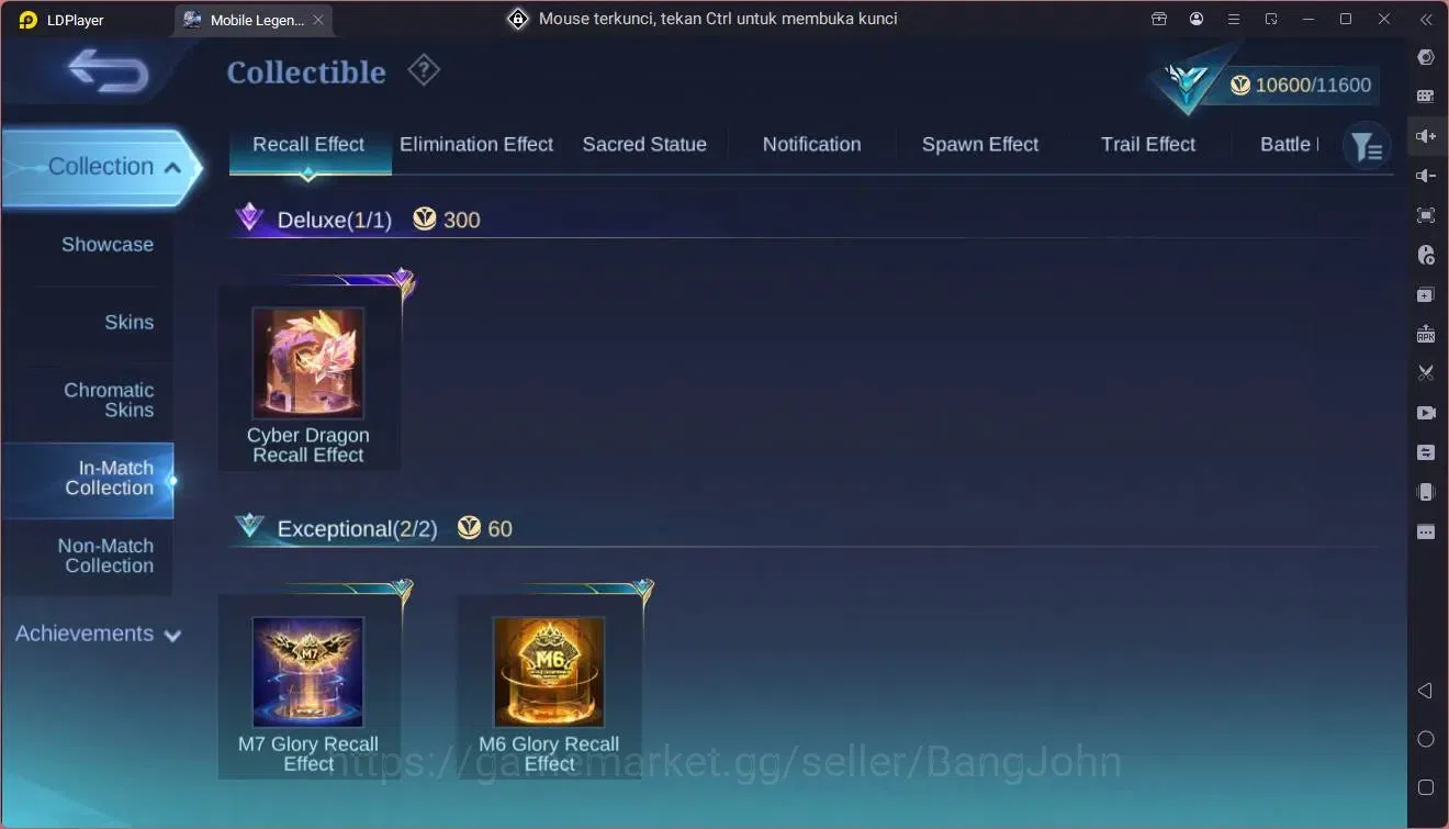 Mobile Legends: Bang Bang Accounts Global |Hero 56|Skin 55|Seasoned|Spongebob Cyclops image 19