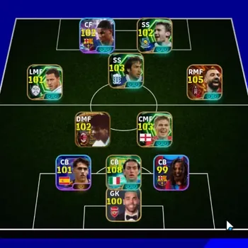 eFootball Accounts Legends & Iconic Players Android|Big Time Mohamed Salah,Frank Rijkaard|9Epic Alessandro Nesta,Daniele