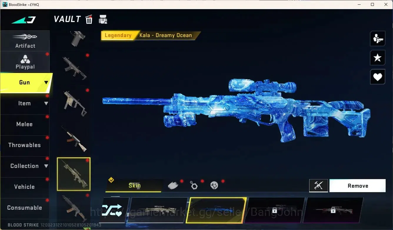 Blood Strike Accounts ASIA | 1 ULTRA Striker: ETHAN - Raid Mask | 4 Lege image 5