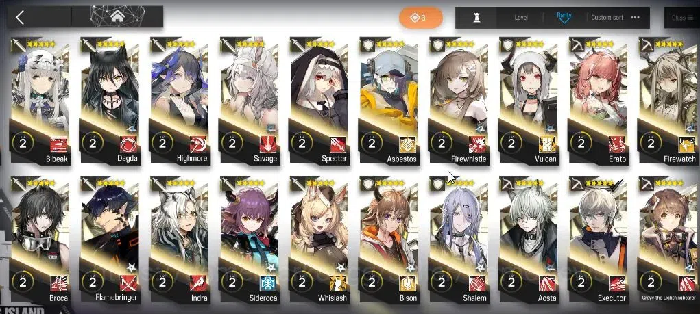 Arknights Accounts Lv 100|261 OP 57 Skin|32,3K Oru|10 Limited|TTO P5, image 11