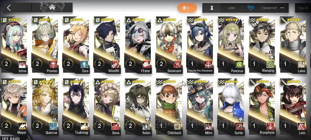 Arknights Accounts Lv 100|261 OP 57 Skin|32,3K Oru|10 Limited|TTO P5, image 13