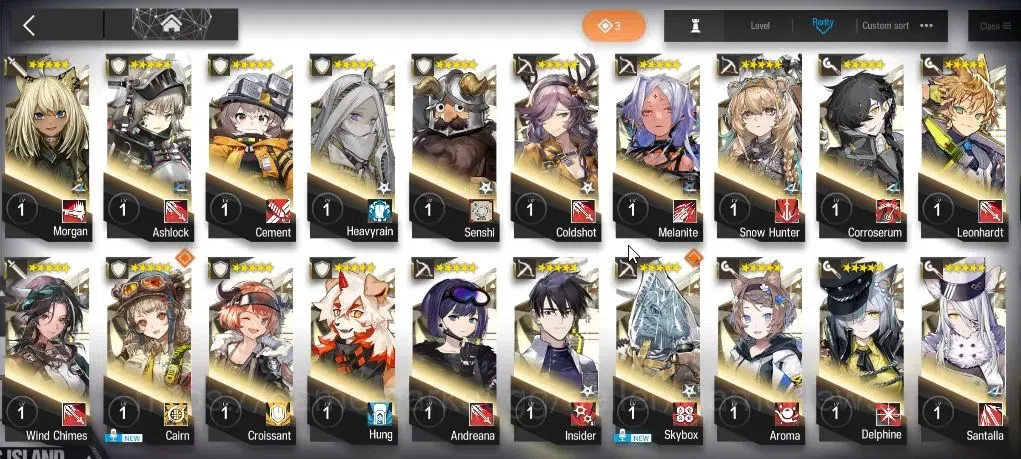 Arknights Accounts Lv 100|261 OP 57 Skin|32,3K Oru|10 Limited|TTO P5, image 14
