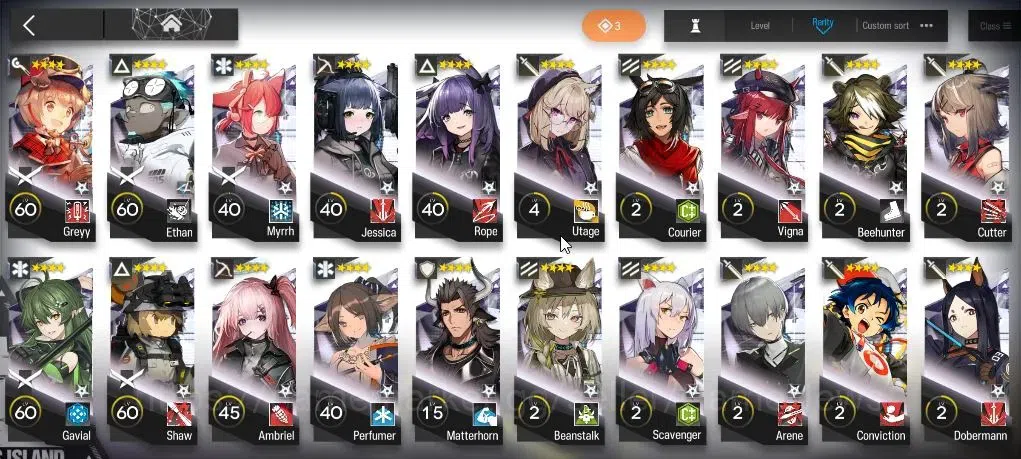 Arknights Accounts Lv 100|261 OP 57 Skin|32,3K Oru|10 Limited|TTO P5, image 16