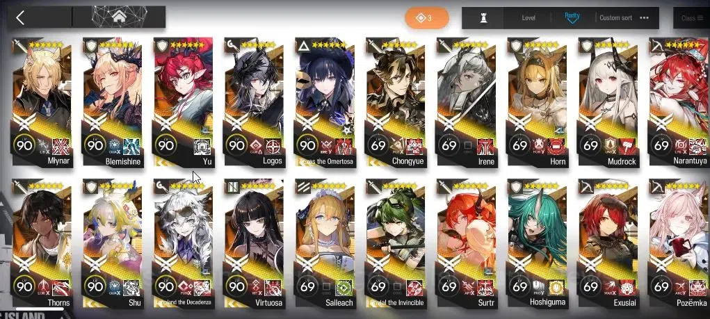 Arknights Accounts Lv 100|261 OP 57 Skin|32,3K Oru|10 Limited|TTO P5, image 7
