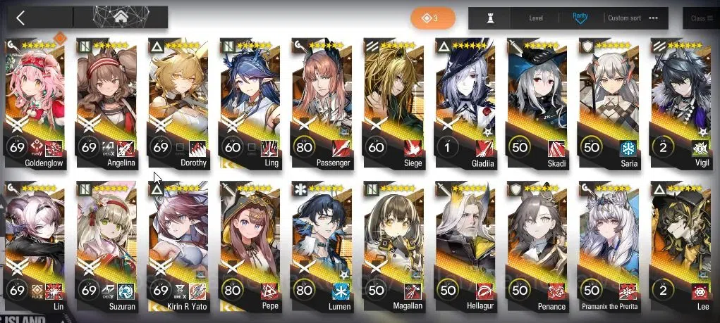 Arknights Accounts Lv 100|261 OP 57 Skin|32,3K Oru|10 Limited|TTO P5, image 8