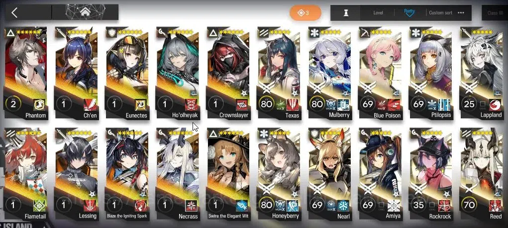 Arknights Accounts Lv 100|261 OP 57 Skin|32,3K Oru|10 Limited|TTO P5, image 9