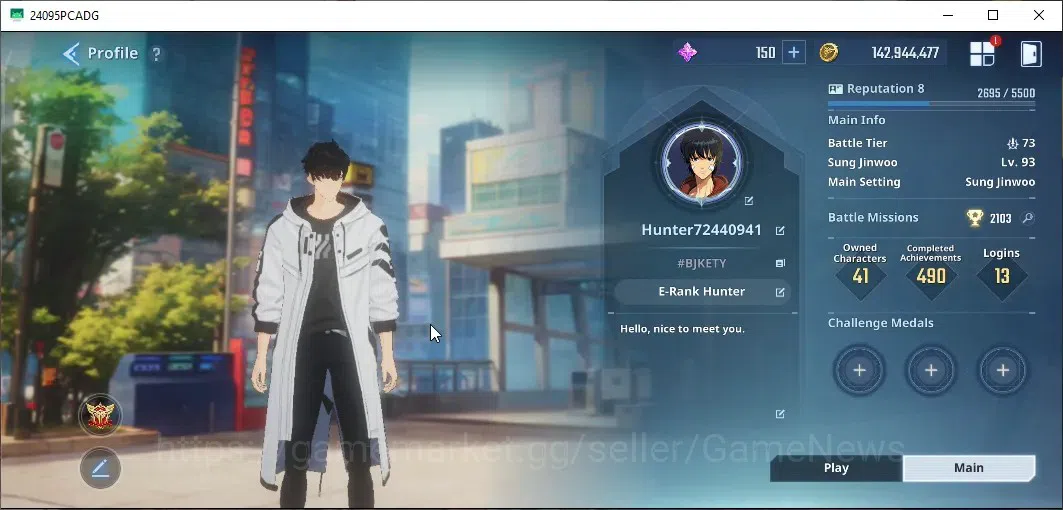 Solo Leveling: ARISE Accounts Lvl 93|2,7M Pwr|[LennartA4,ReijiA4,Il-HwanA1,Hae-i image 1