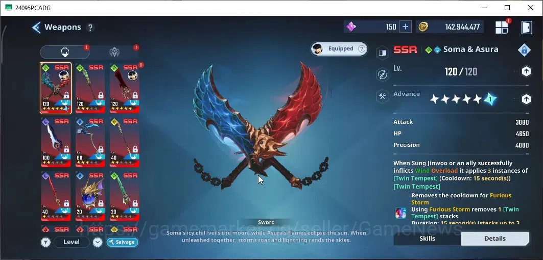 Solo Leveling: ARISE Accounts Lvl 93|2,7M Pwr|[LennartA4,ReijiA4,Il-HwanA1,Hae-i image 10