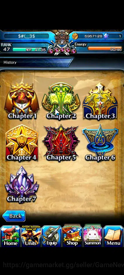 Grand Summoners Accounts Global|Rank 47|11 Ascend|LM IsliidTW,HimuraTW,Sait image 10