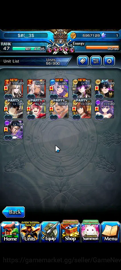 Grand Summoners Accounts Global|Rank 47|11 Ascend|LM IsliidTW,HimuraTW,Sait image 4