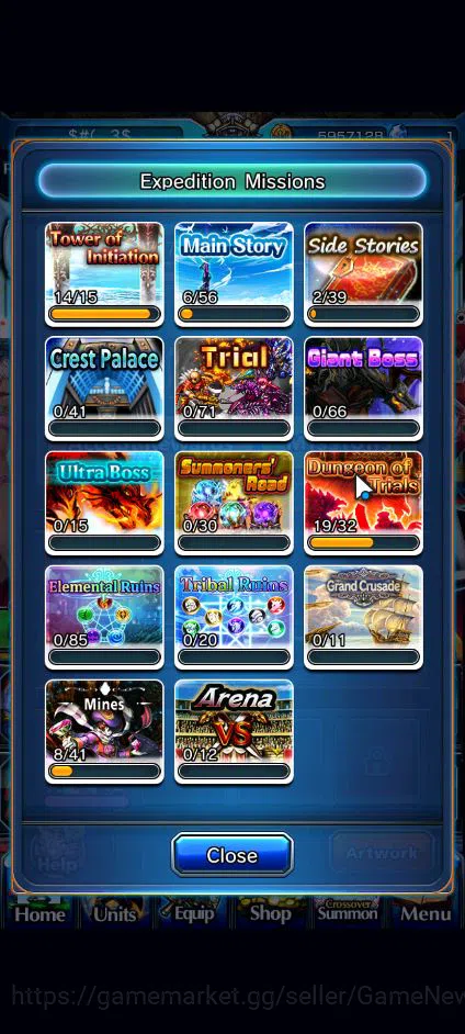 Grand Summoners Accounts Global|Rank 47|11 Ascend|LM IsliidTW,HimuraTW,Sait image 8