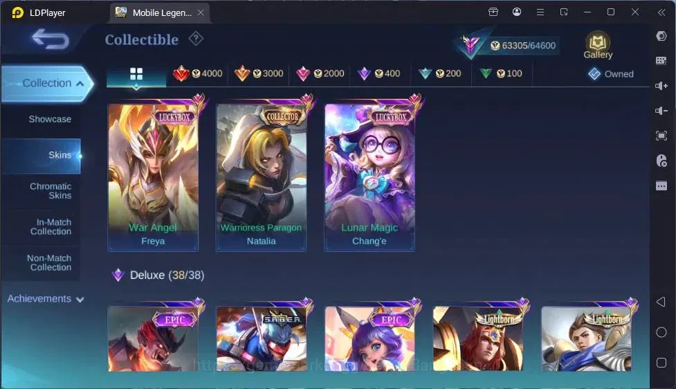 Mobile Legends: Bang Bang Accounts Global|Hero 118|Skin 238|Renowned|Collector Natali image 13