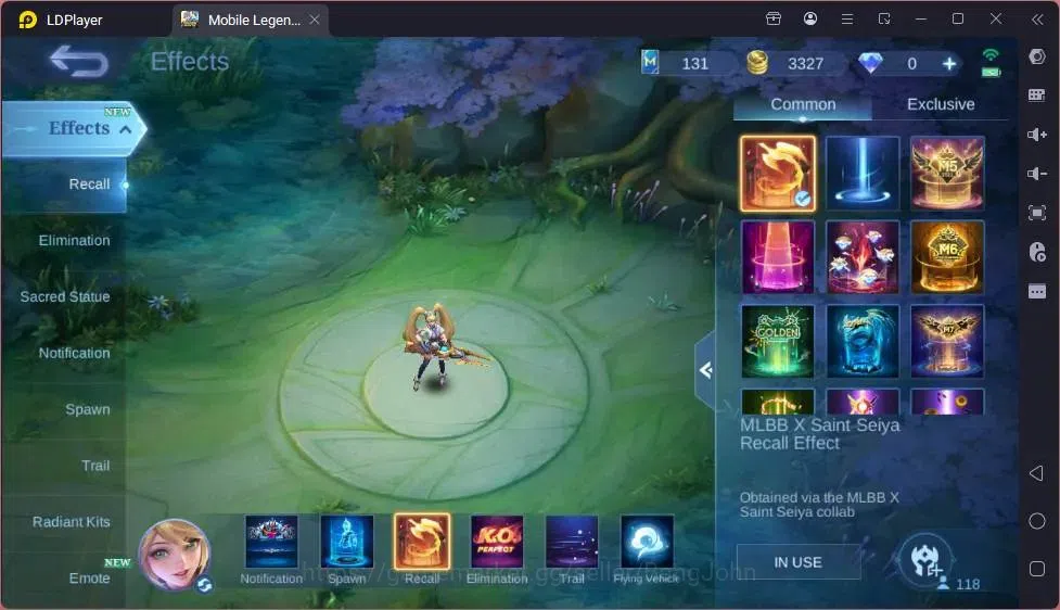 Mobile Legends: Bang Bang Accounts Global|Hero 118|Skin 238|Renowned|Collector Natali image 3
