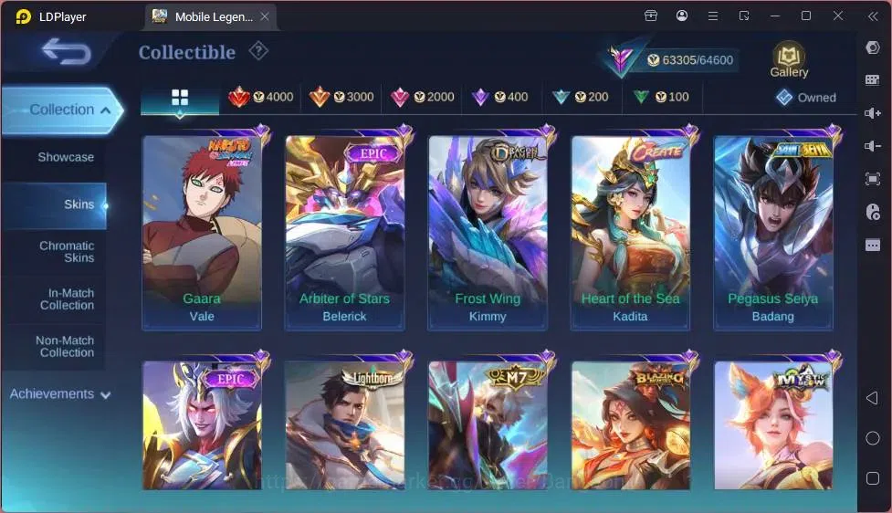 Mobile Legends: Bang Bang Accounts Global|Hero 118|Skin 238|Renowned|Collector Natali image 7