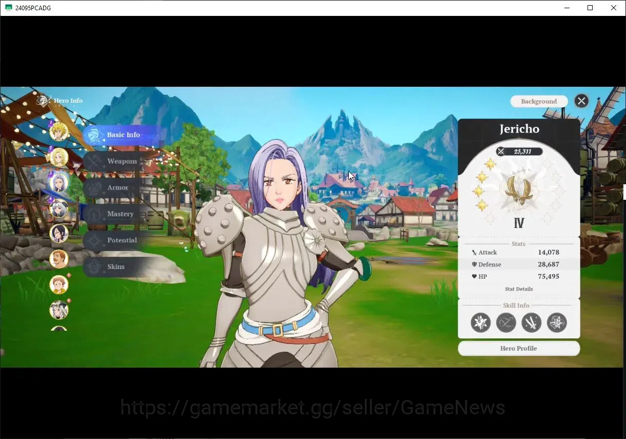 The Seven Deadly Sins: Origin Accounts SEA|Lv 45|10 SSR|MeliodasP6,EscanorP6,ElanieP5,Jer image 6