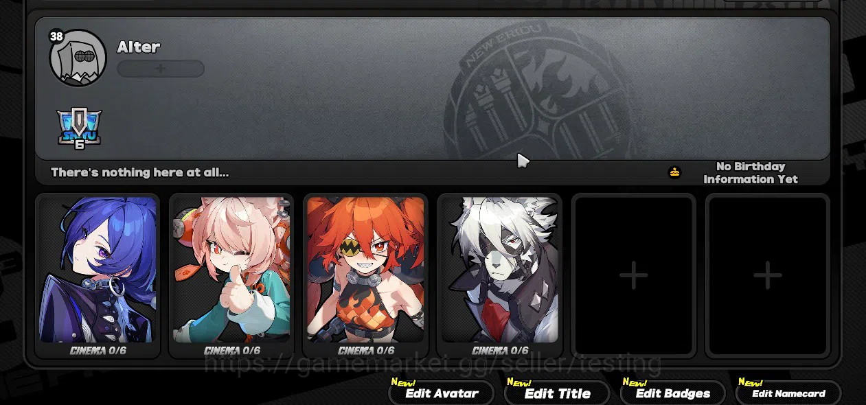 Zenless Zone Zero Accounts ASIA IK 38|S1 Ch3|2 Limited [Promeia + Sign, Zhao] image 5