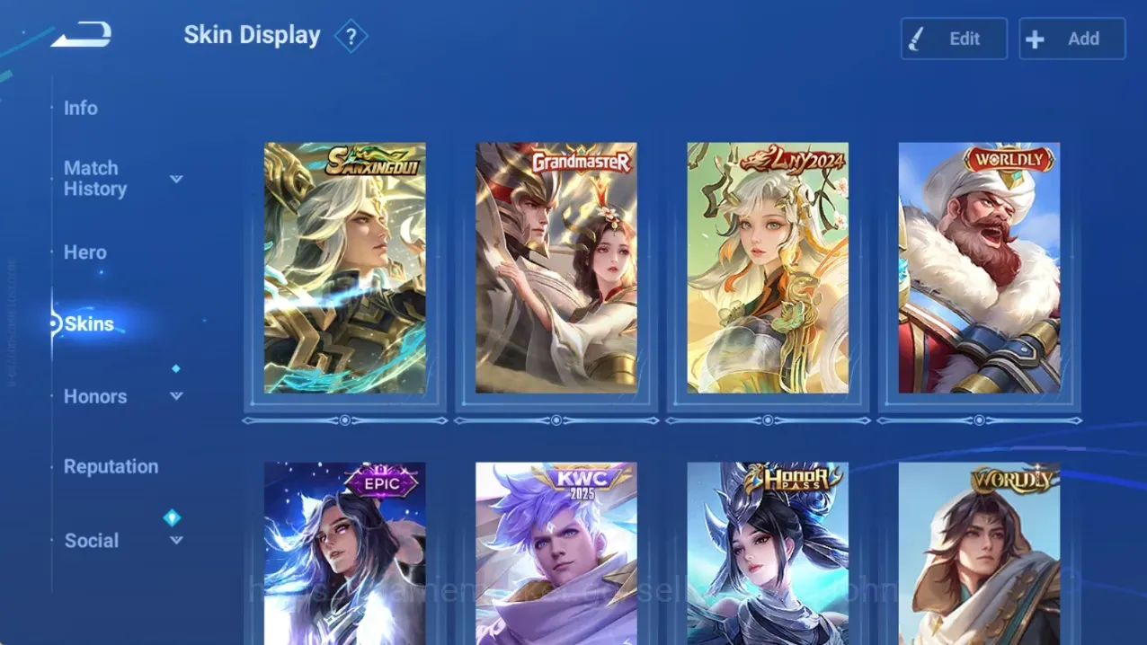 Honor of Kings Accounts Rare Skin Global|115H 96S|Sanxingdui Hou Yi|GM Skin|LNY 2024|3 Worldly|13 Epic: Li Bai, Lu Bu,Etc|4 1