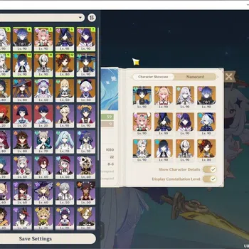 Genshin Impact Accounts Others ASIA|AR 59|Skirk Pream Team|Free HSR & ZZZ|13 Limited + 7 (*5
