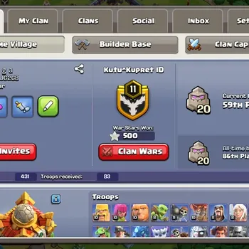 Clash of Clans Accounts High-End TH16-BH9 |Lv.186| BK73,AQ90,MP51,GW65,RC40,DD10 | HH9 |BM27-BC20| 6 Legendary & 5 Gold