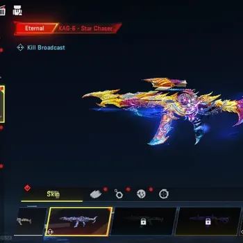 Blood Strike Accounts High-End Asia|KAG-6 Star Chaser Lv2|4 Ultra FAL Luchador,Galil Knight,Alondra Bit Strike,etc|Legend