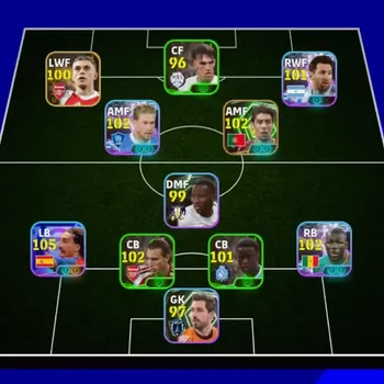 eFootball Accounts Legends & Iconic Players Android|Epic Rui Costa|ShowTime Marc Cucurella Spain26,Kevin De Bruyne,Lamine