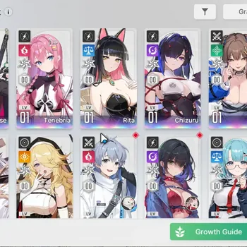 Chaos Zero Nightmare Accounts Global|Lv 55|8 SSR(Rossweisse