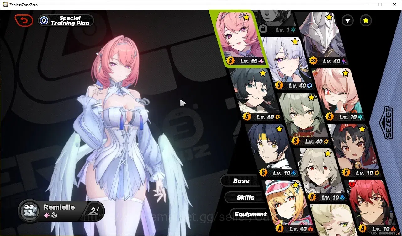 Zenless Zone Zero Accounts Starter ASIA|IK 41|PremTeam Remielle|7 Limited (Remielle,Pyrois M2,Jane Doe)+Sign 1