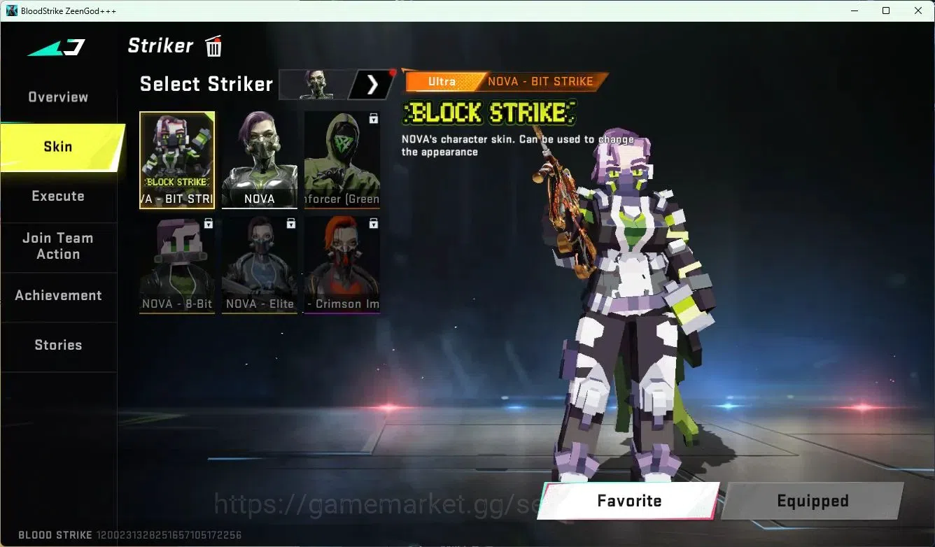 Blood Strike Accounts ASIA| EVO=FAL Lv2 | 2 TR Collab | ULTRA Strikers N image 2