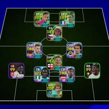 eFootball Accounts Legends & Iconic Players Mobile|PW 3174|Epic Peter Cech, Nedved, Cantona,Drogba,Gerrad|Showtime