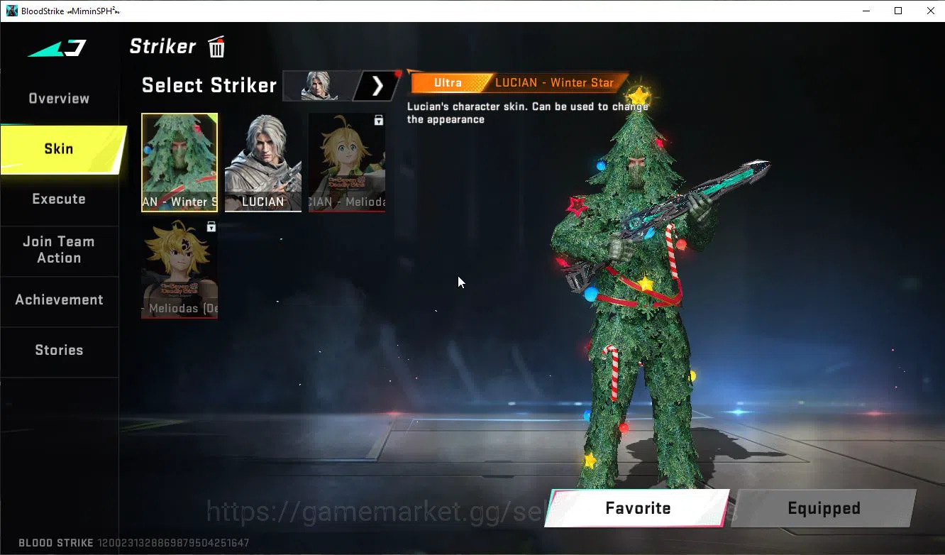 Blood Strike Accounts ASIA|ETERNAL Lv4 M1887-Nothe+MELE DualBlades+Colab image 12