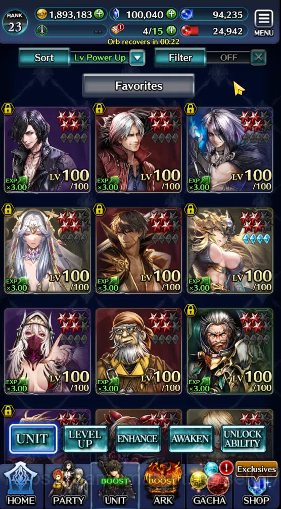 Last Cloudia Accounts Mid‑Game GLOBAL|Collab DMC + Ascended Rolland + Zero + Perfect of God Mauna + SM Theria + Top Tier