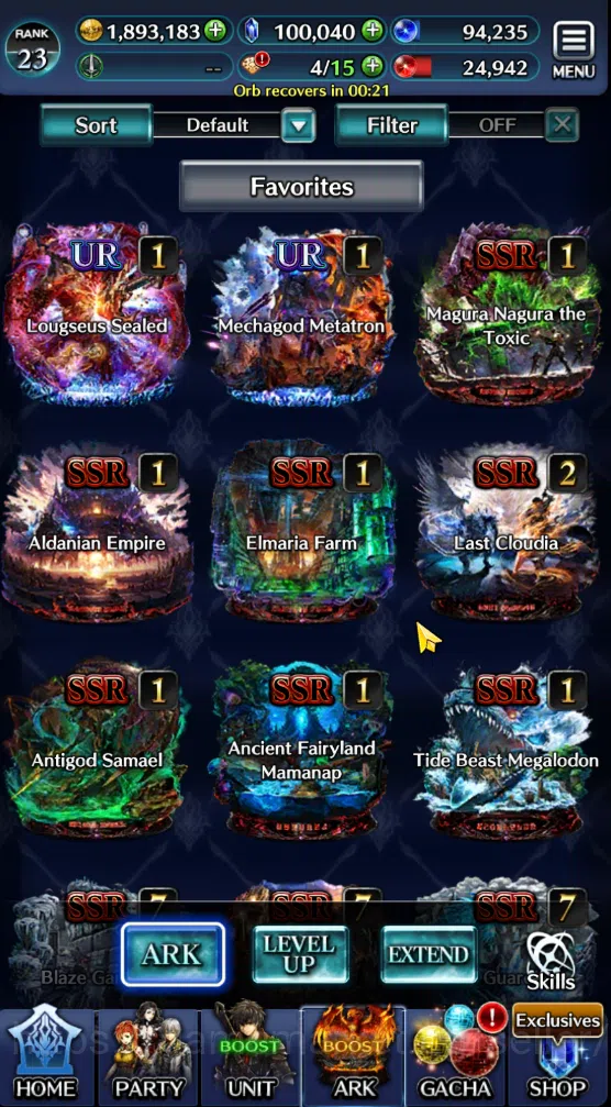 Last Cloudia Accounts Mid‑Game GLOBAL|Collab DMC + Ascended Rolland + Zero + Perfect of God Mauna + SM Theria + Top Tier 6