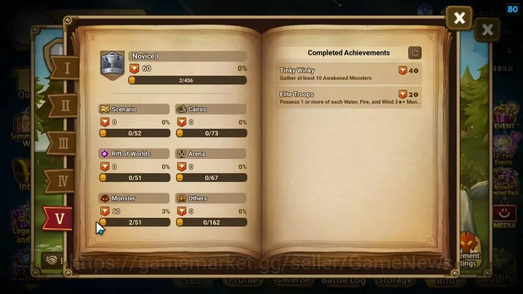 Summoners War: Sky Arena Accounts ASIA|Lv 26|Ready Gacha|103 12-YSC + 160 11-YSC + 3 image 7