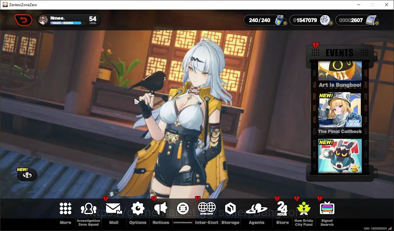 Zenless Zone Zero Accounts Starter ASIA|IK54|2K Poly|Free HSR|3VoidHunter|7 Limit(Ye 1