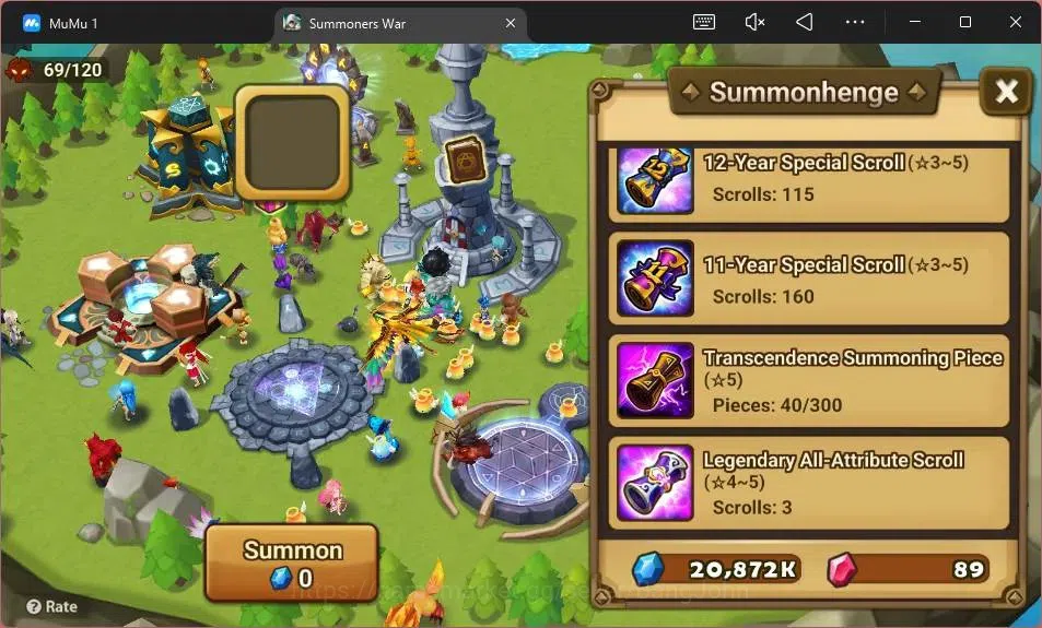 Summoners War: Sky Arena Accounts GLOBAL | NB 5 TESHAR,Starter Gacha 115 12Y+160 11Y image 3