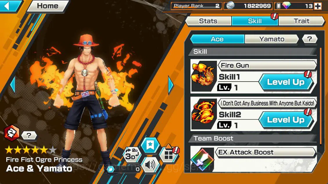 One Piece Bounty Rush Accounts Others GLOBAL | EX 3| kaido son Yamato, Four emperor monkey D luffy, Fire fist Ace n Yamato 8