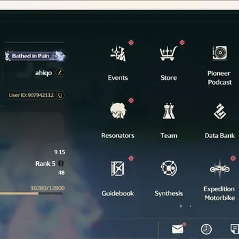 Wuthering Waves Accounts Starter SEA | UL 48 | Rank 5 | 4 limited[Qingxiao,Suisui,Aemeath]+Sign,Denia|Radiant Tide 102|2