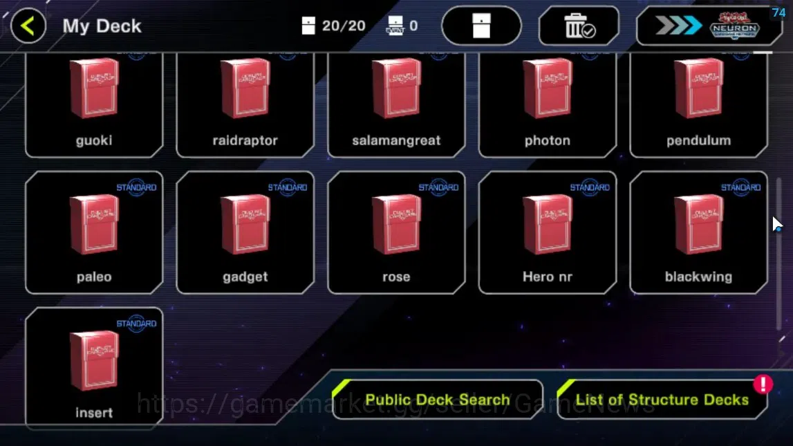 Yu-Gi-Oh! Master Duel Accounts Android|Lv 18|20 Deck|S:B Rocket,YubelFs,Kewltoon, image 7