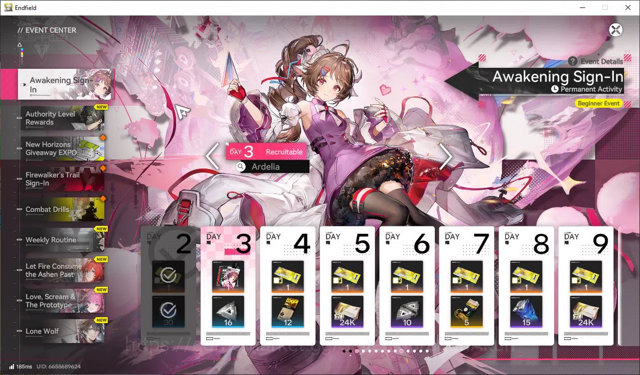 Arknights: Endfield Accounts NA/EU Lv12|Day2 Login|2 SSR(Gilberta&Ember)+6SR Op image 16