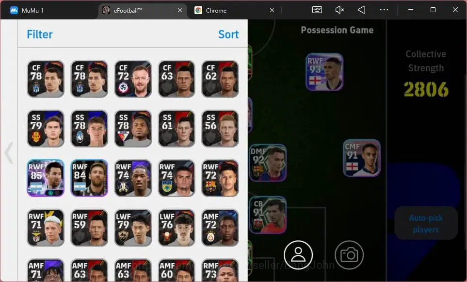 eFootball Accounts ANDROID|PW 2806|Epic Oliver Kahn,Dimitar Berbatov, image 3